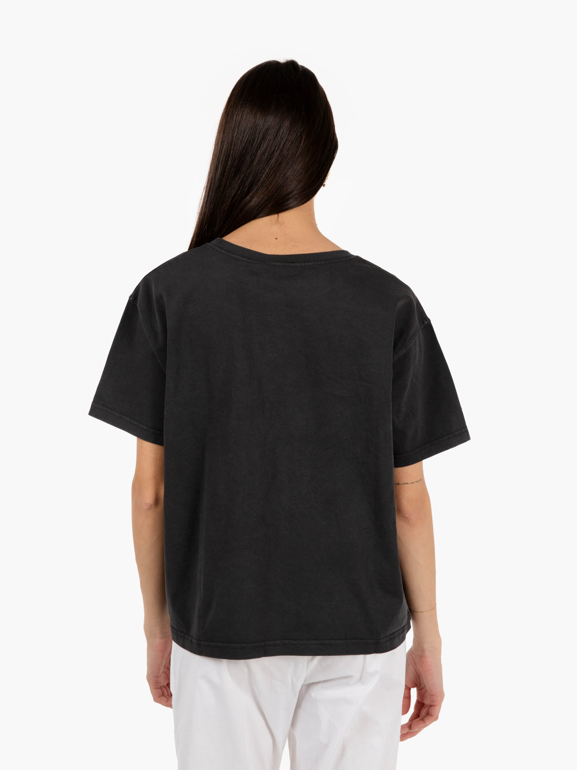 T-shirt Fizvalley vintage carbone vintage