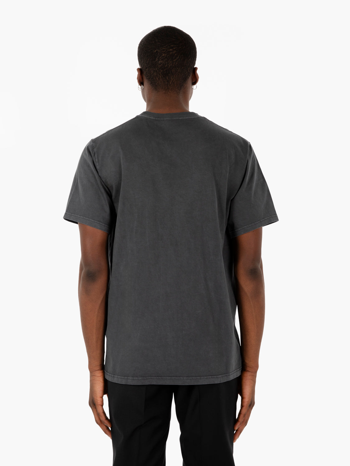 T-shirt Fizvalley vintage carbone