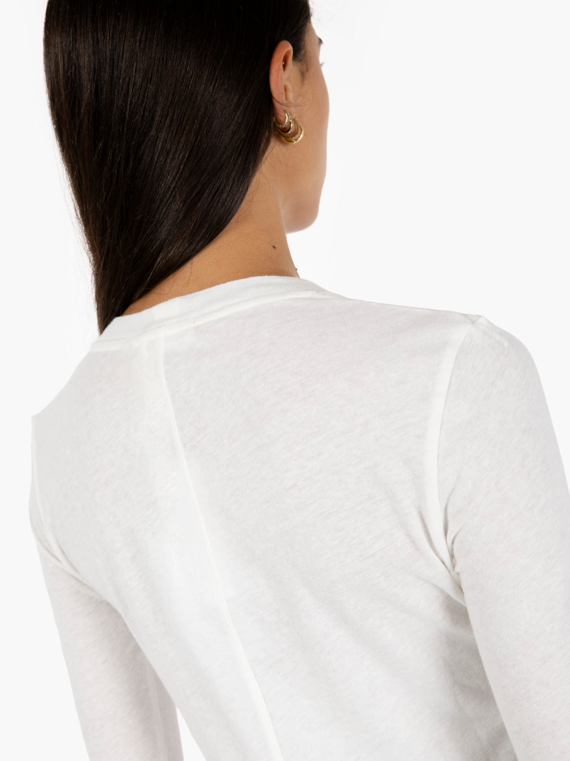 T-Shirt Gamipy a maniche lunghe bianca