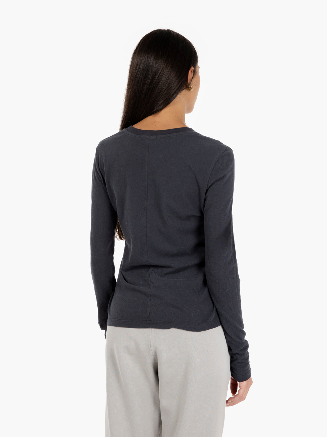 T-Shirt Gamipy a maniche lunghe nera
