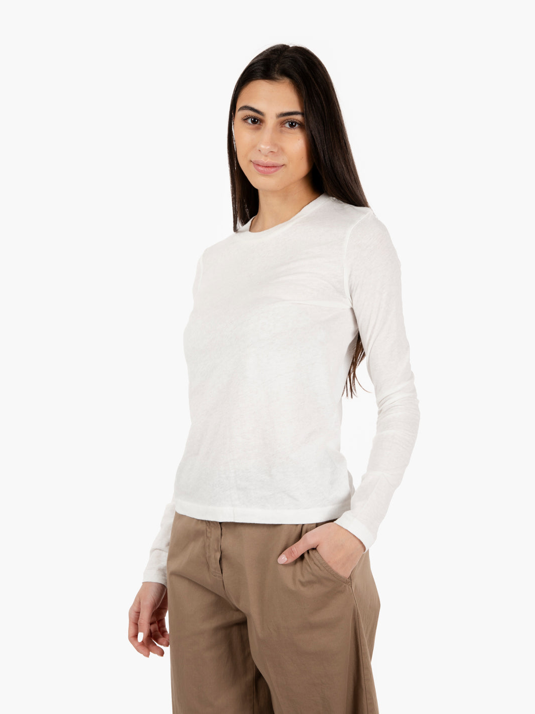 Gamipy white long sleeve t-shirt