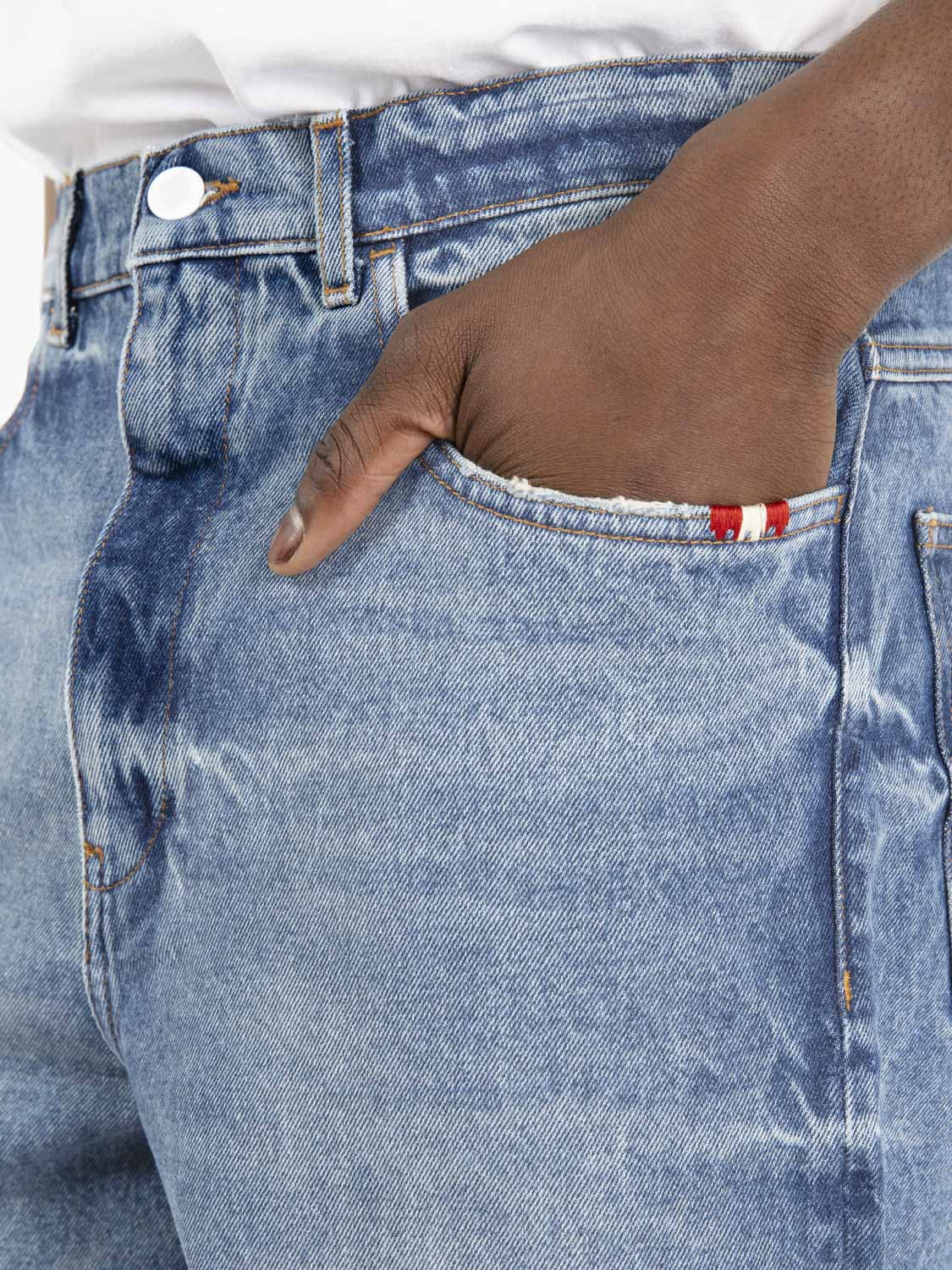 Bermuda in denim Tommy Labrea blu