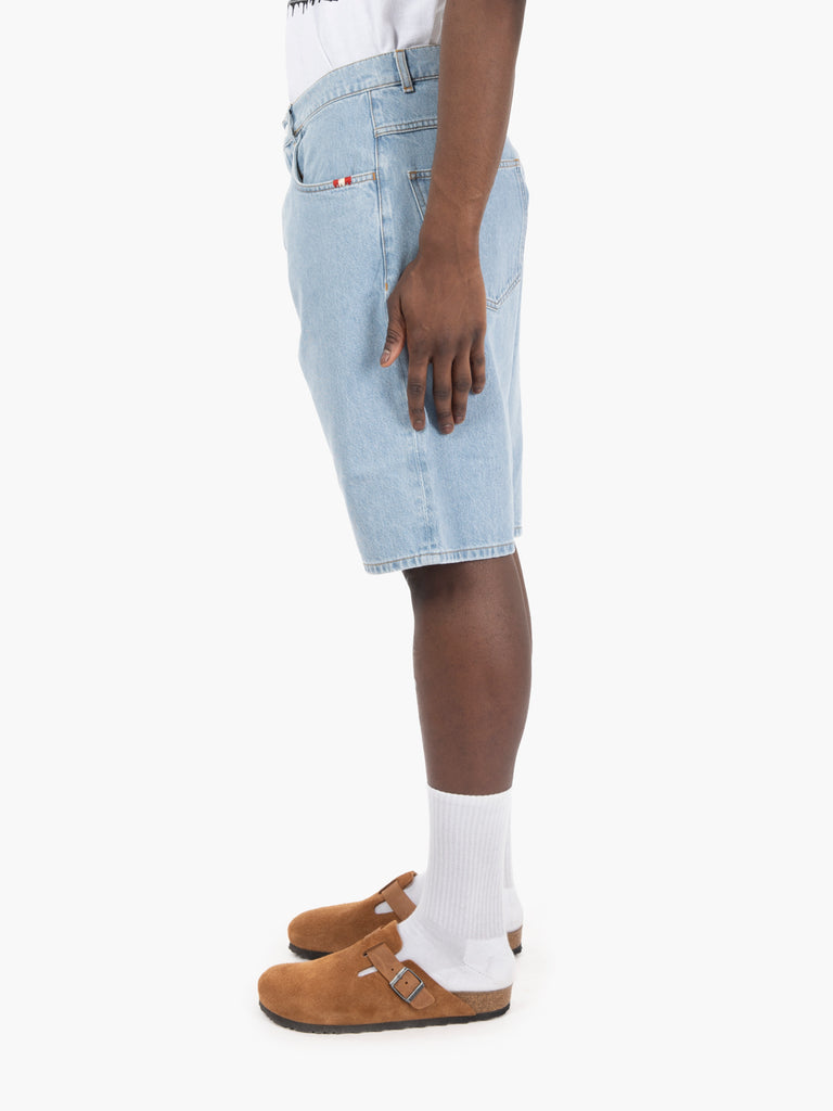 AMISH - Bermuda Tommy used denim bleach