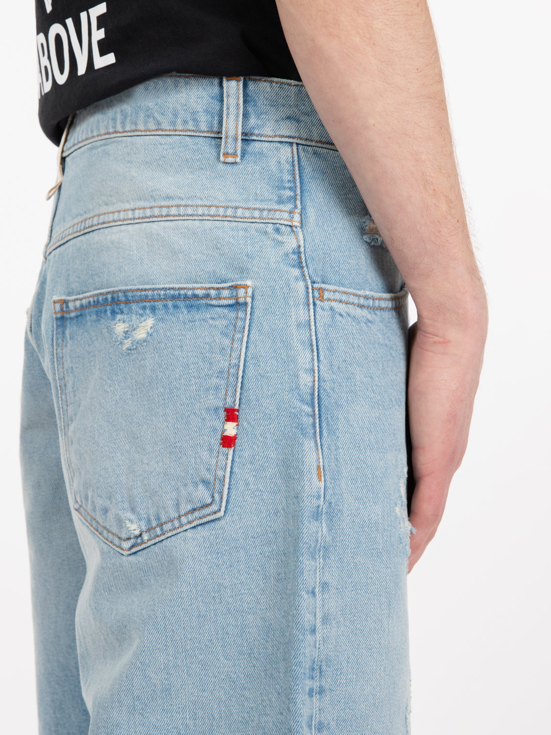 Bermuda Tommy used denim chiaro