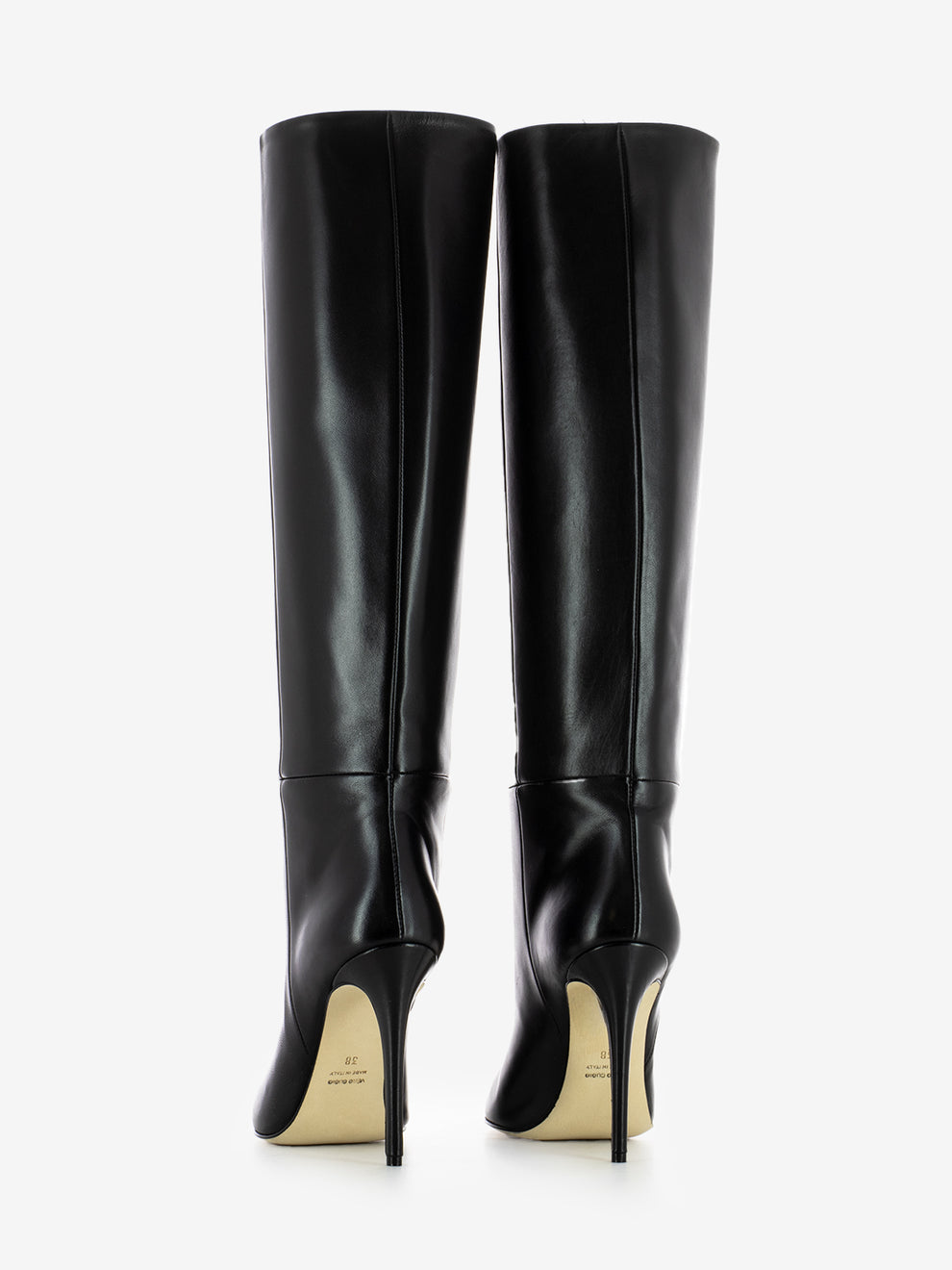 105 HEEL BOOT BLACK NAPPA 9757/410_BLK