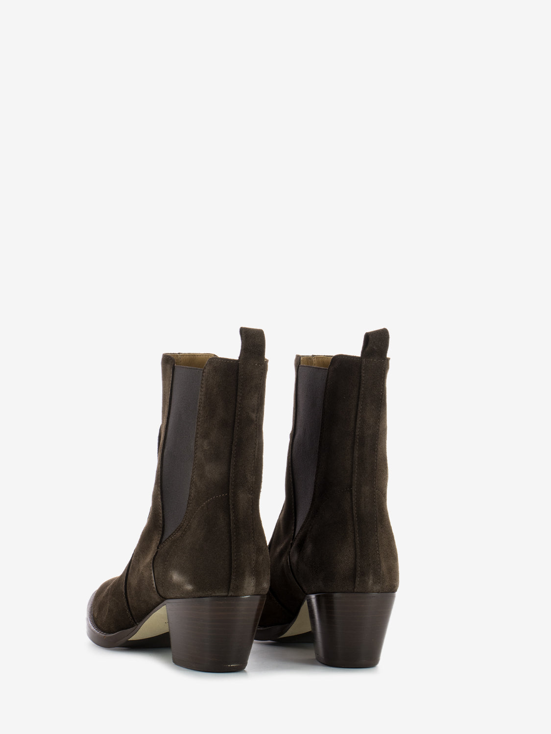 Texans with dark brown elastic