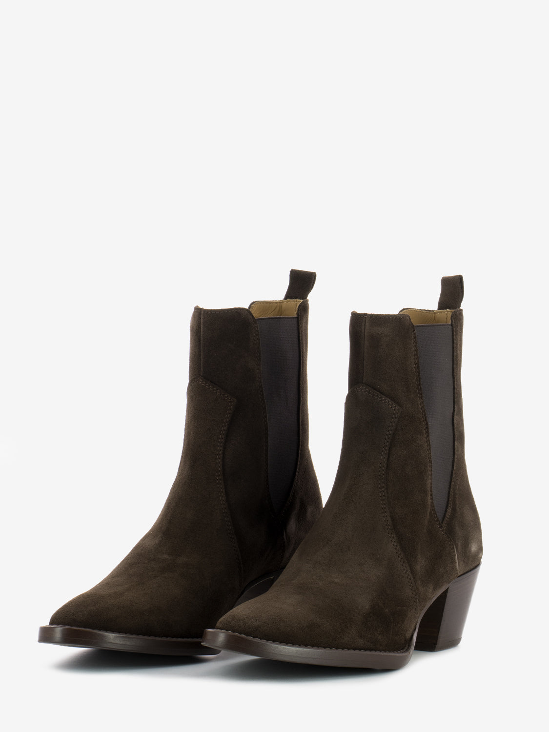 Texans with dark brown elastic