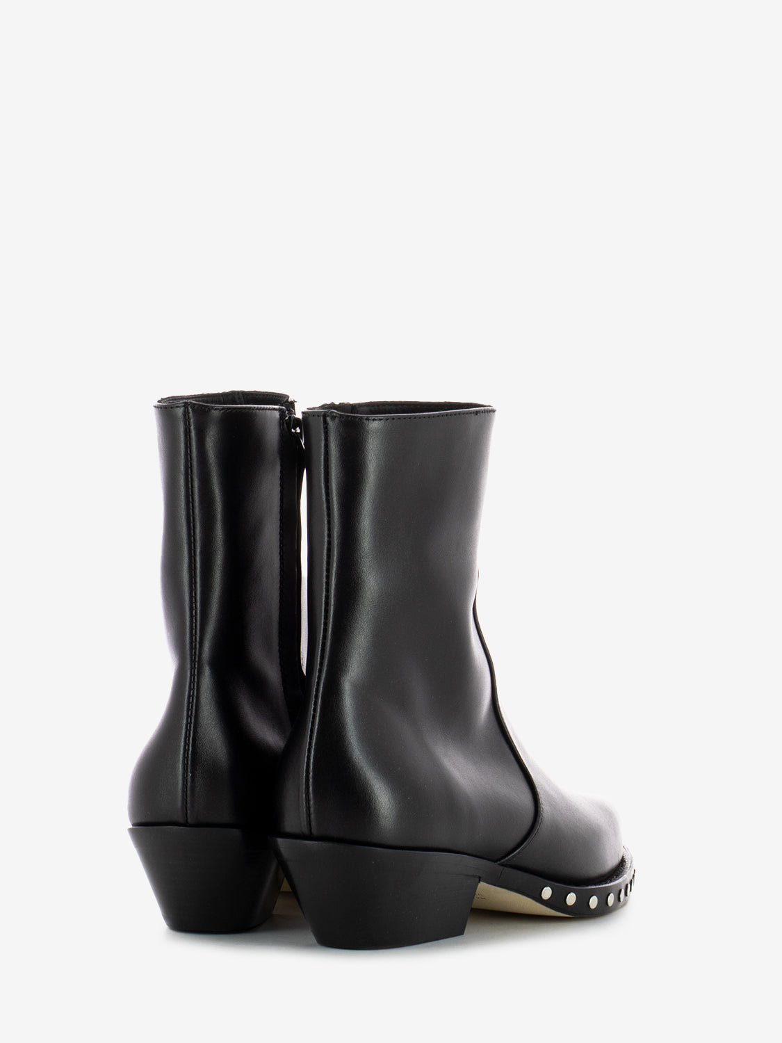Texano Natur con borchie nero