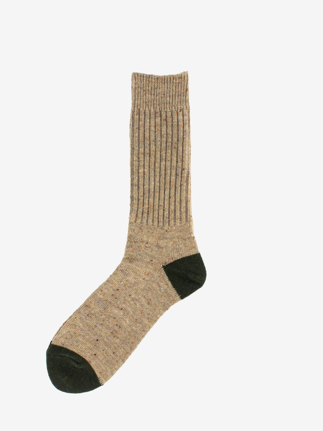 Calzini effetto melange beige