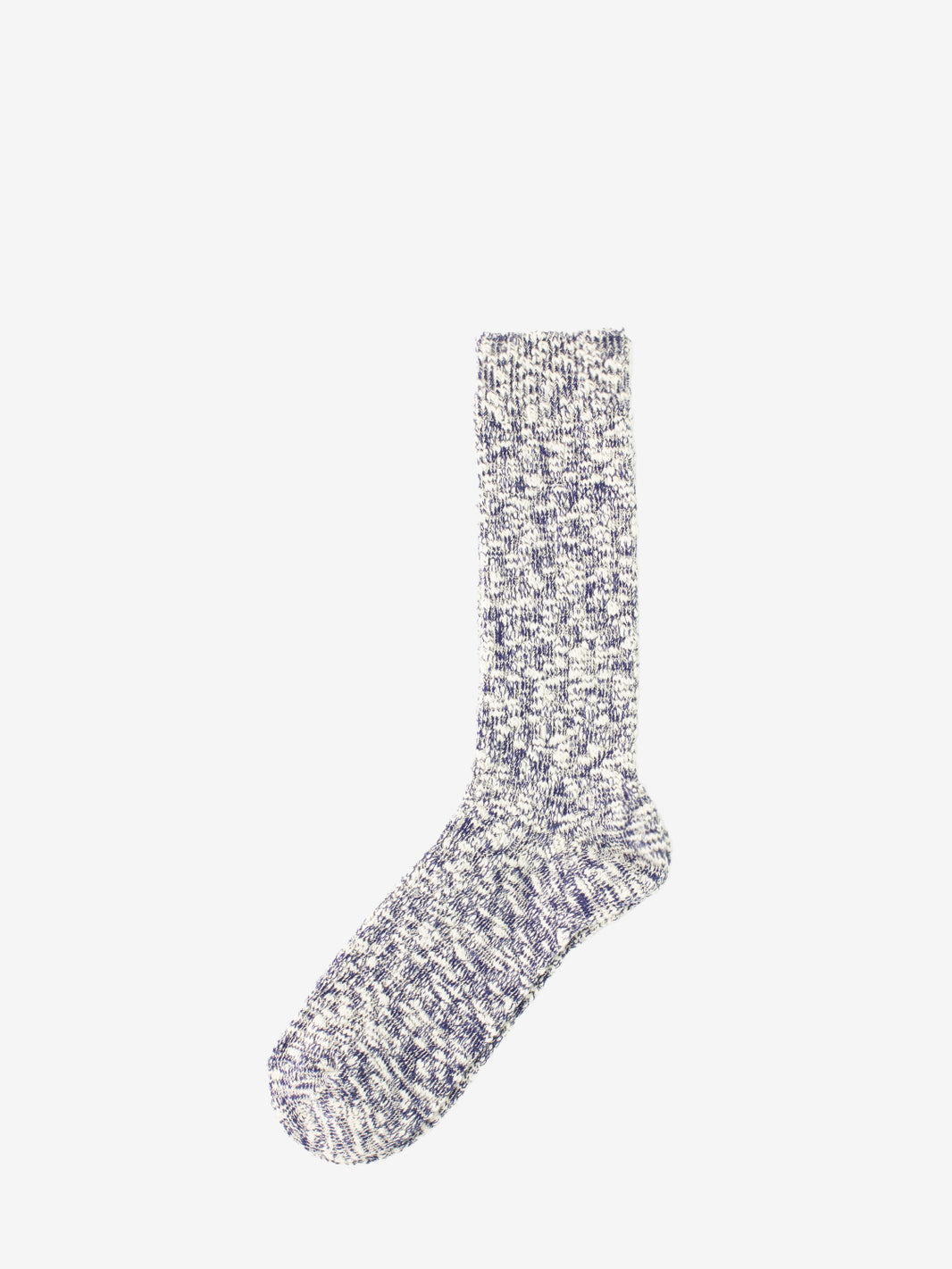 Navy melange socks