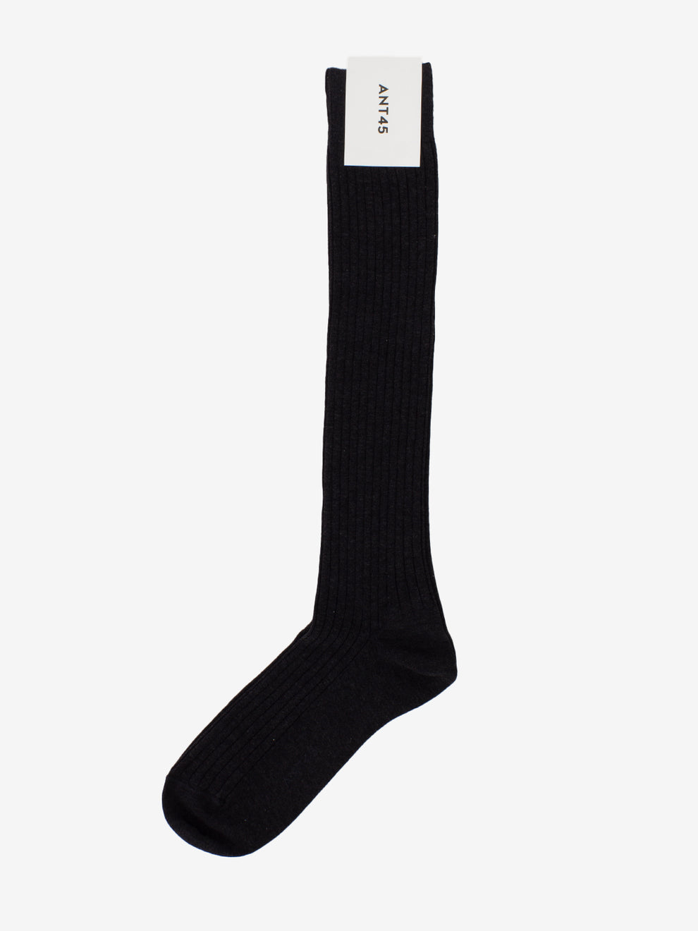 Long anthracite thread socks
