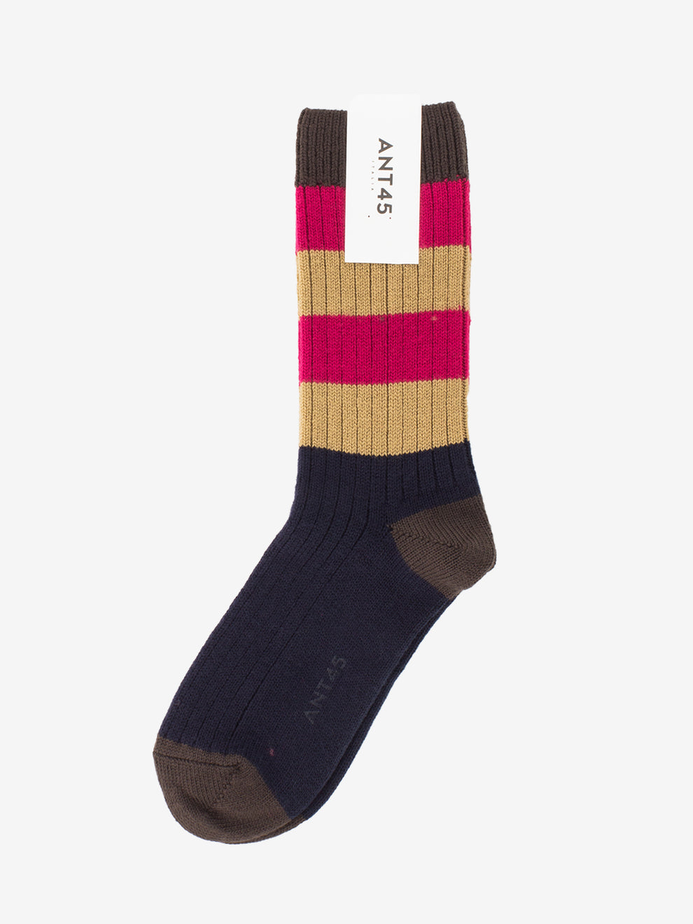 Glenn Short Navy Socks