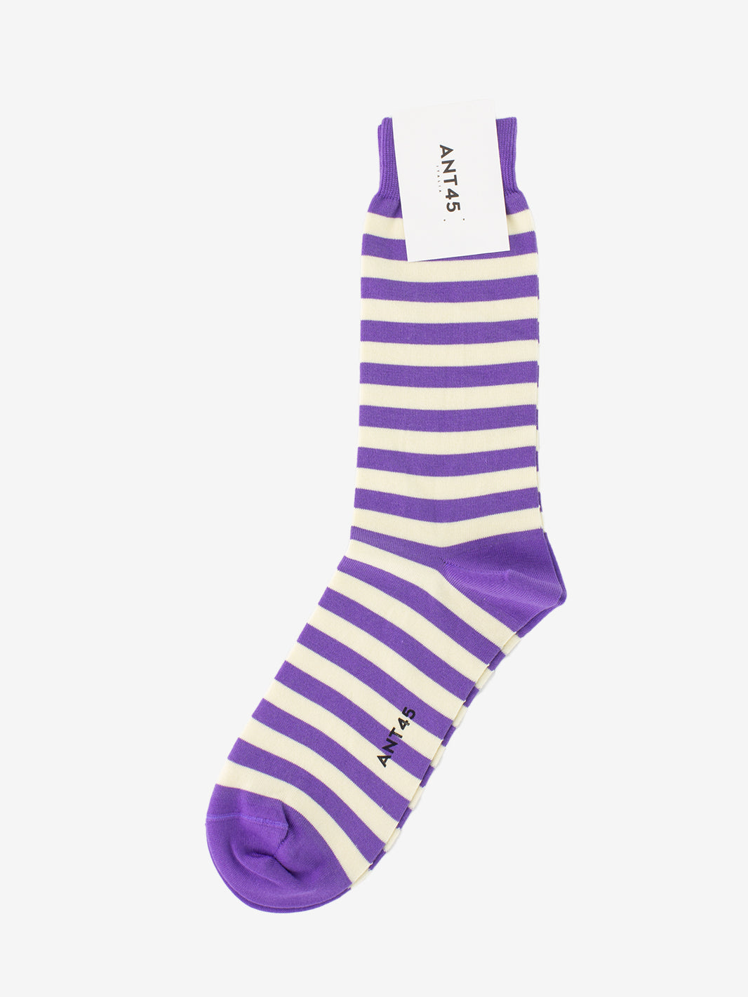 Calzini Harris a righe viola / beige