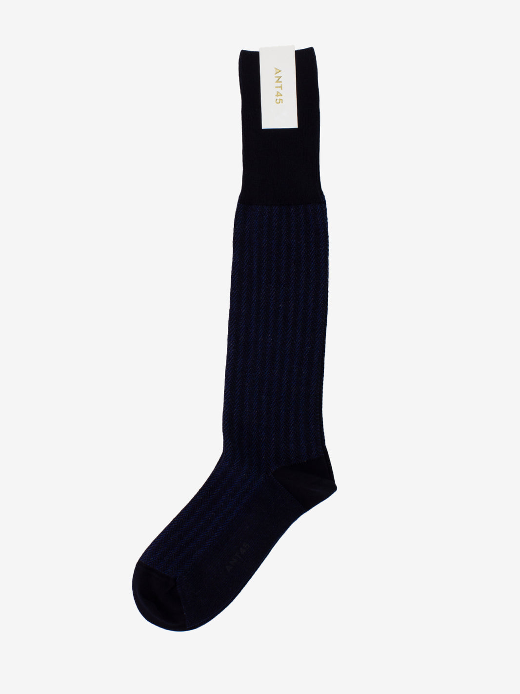 Calzino Lisca long navy / black