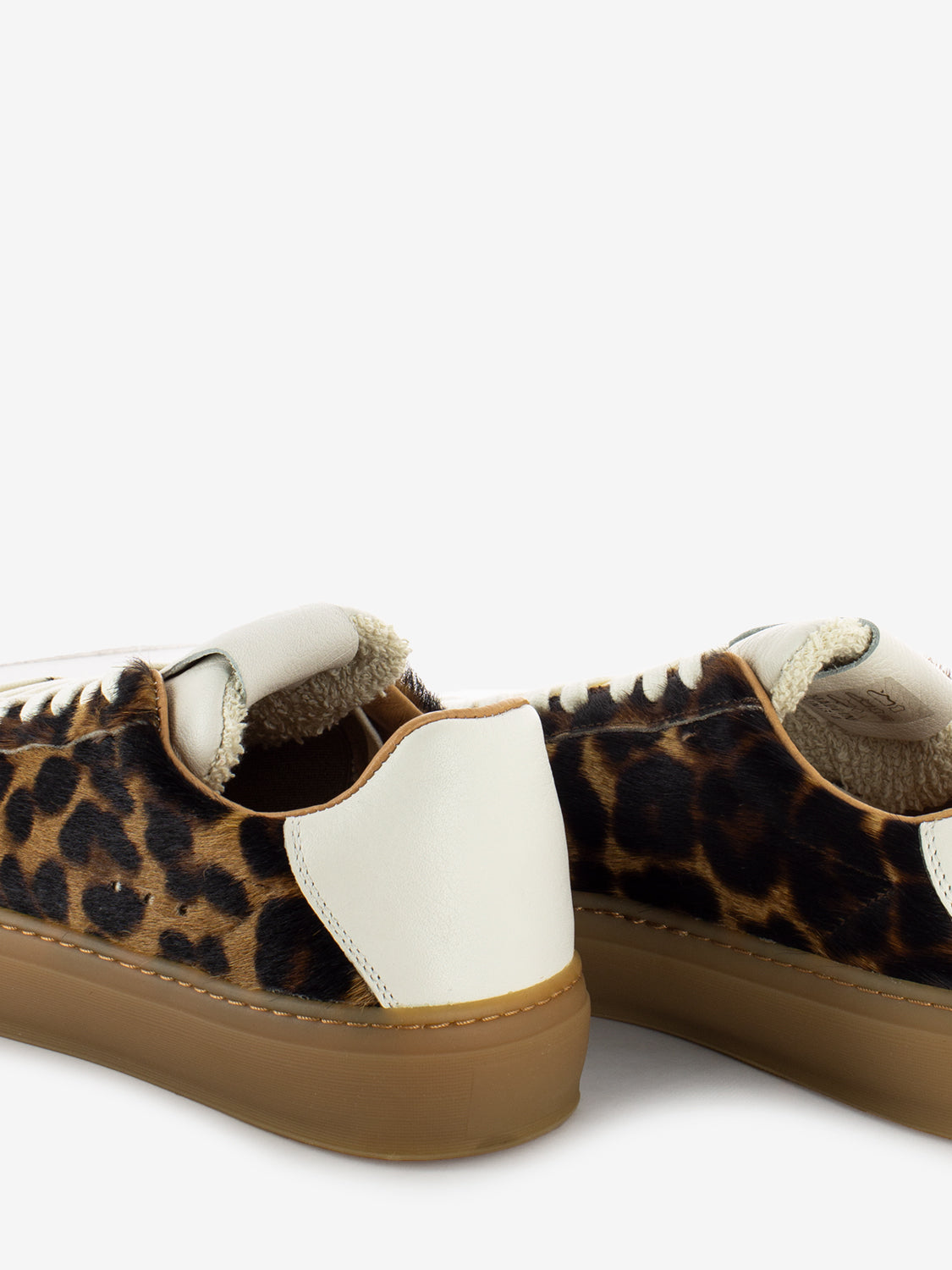 Sneakers in cavallino brown / animalier