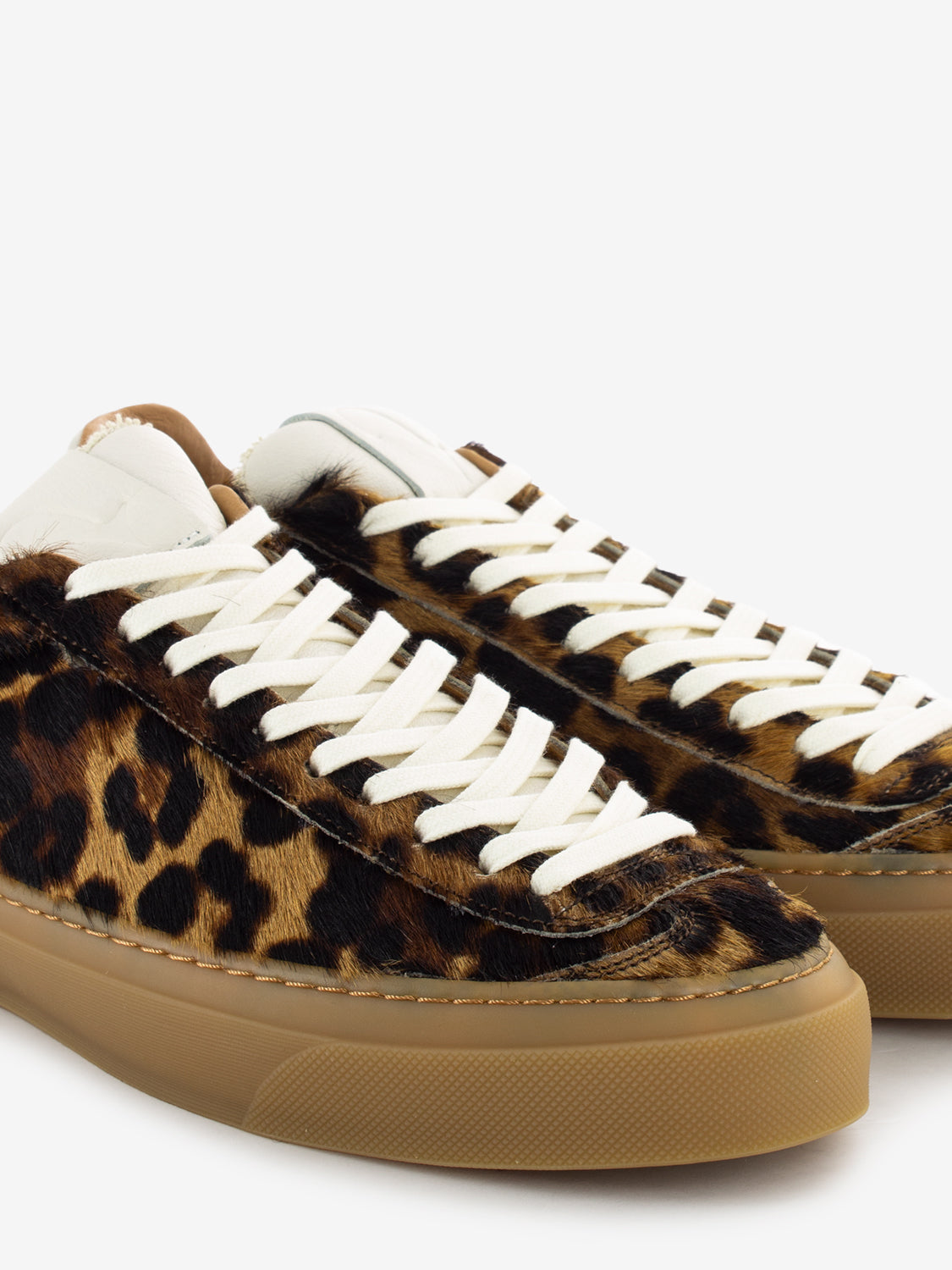 Sneakers in cavallino brown / animalier