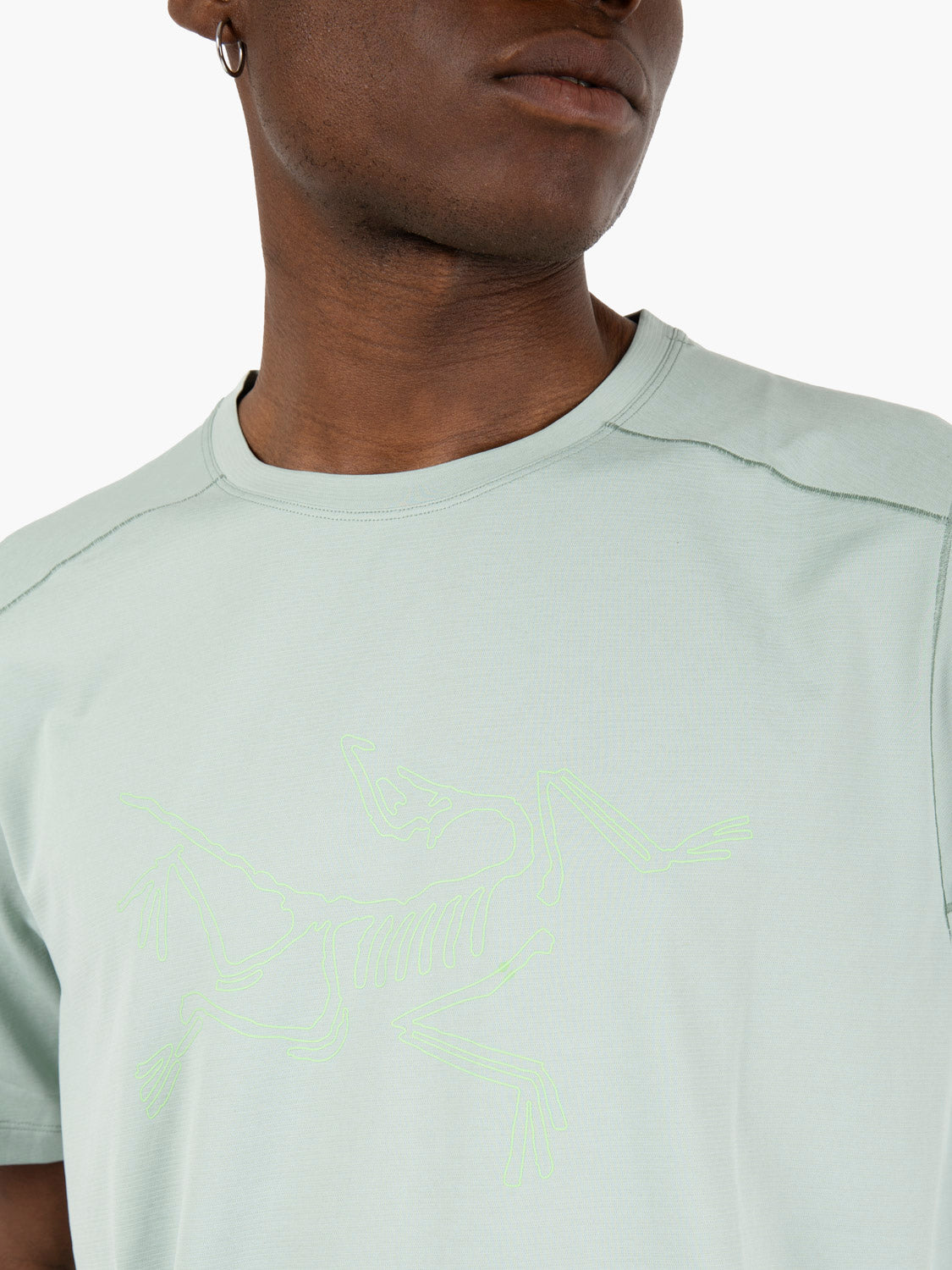 Cormac logo SS stone green heather