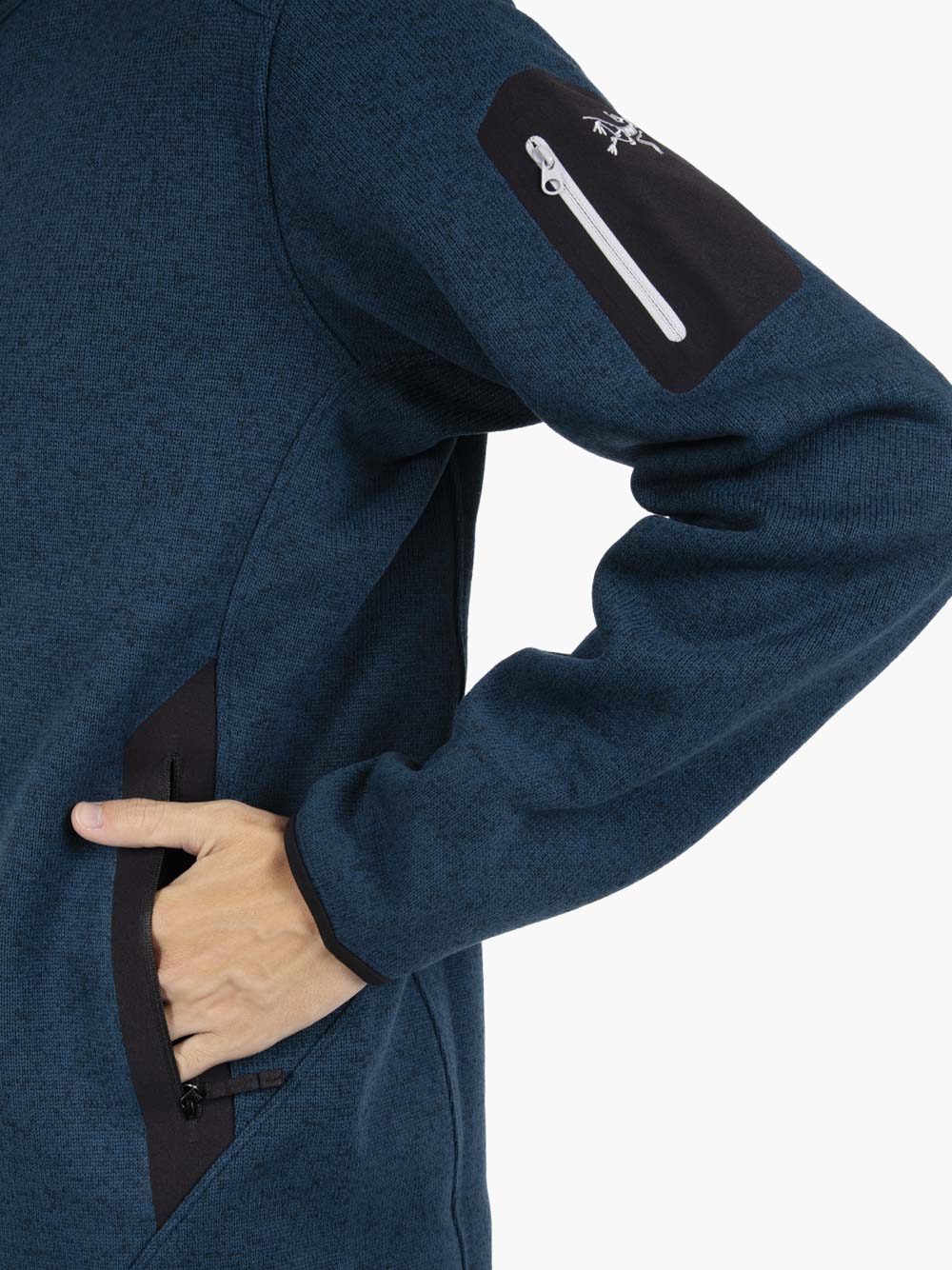 Covert cardigan M lodestar heather