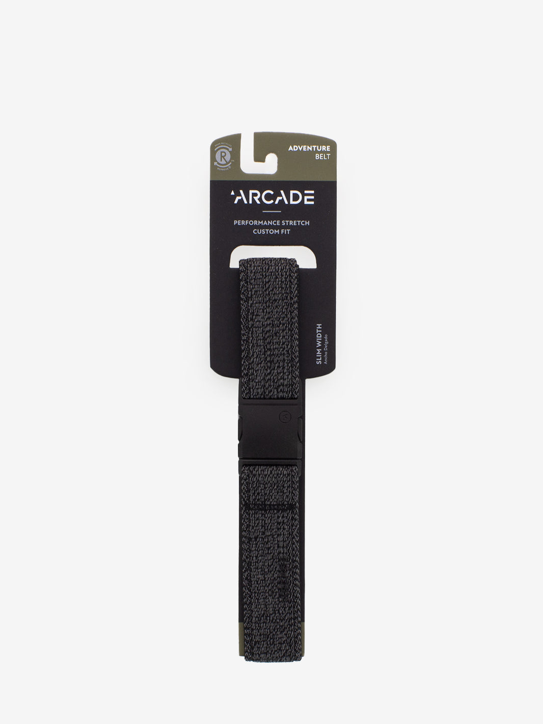 Cintura Atlas slim heather black