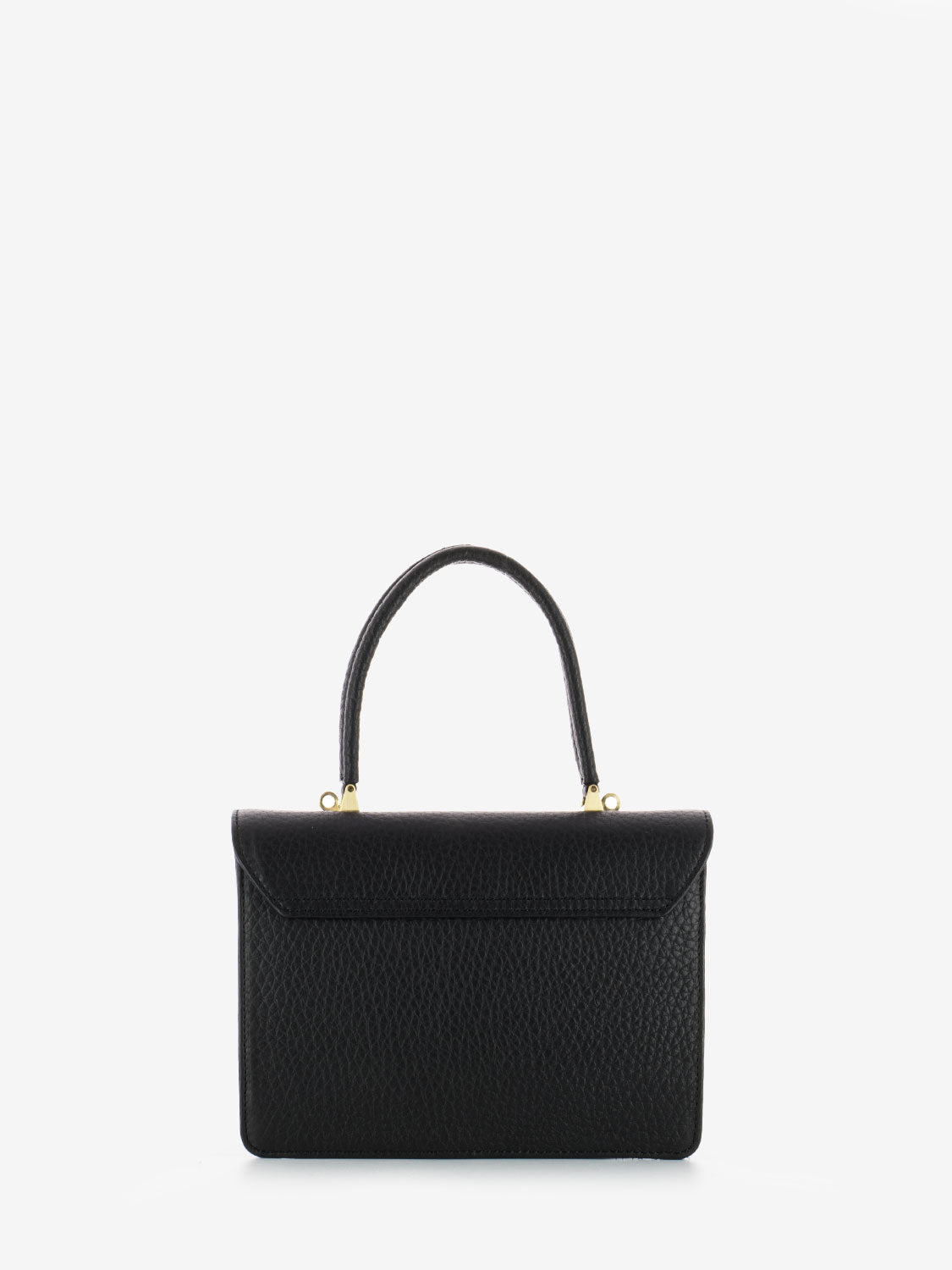 9018 Taus small handbag in black leather