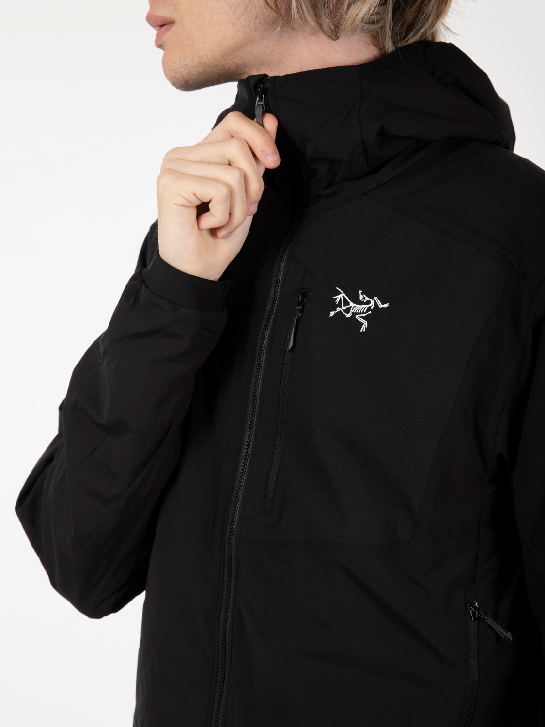 Proton lightweight M hoody jacket black