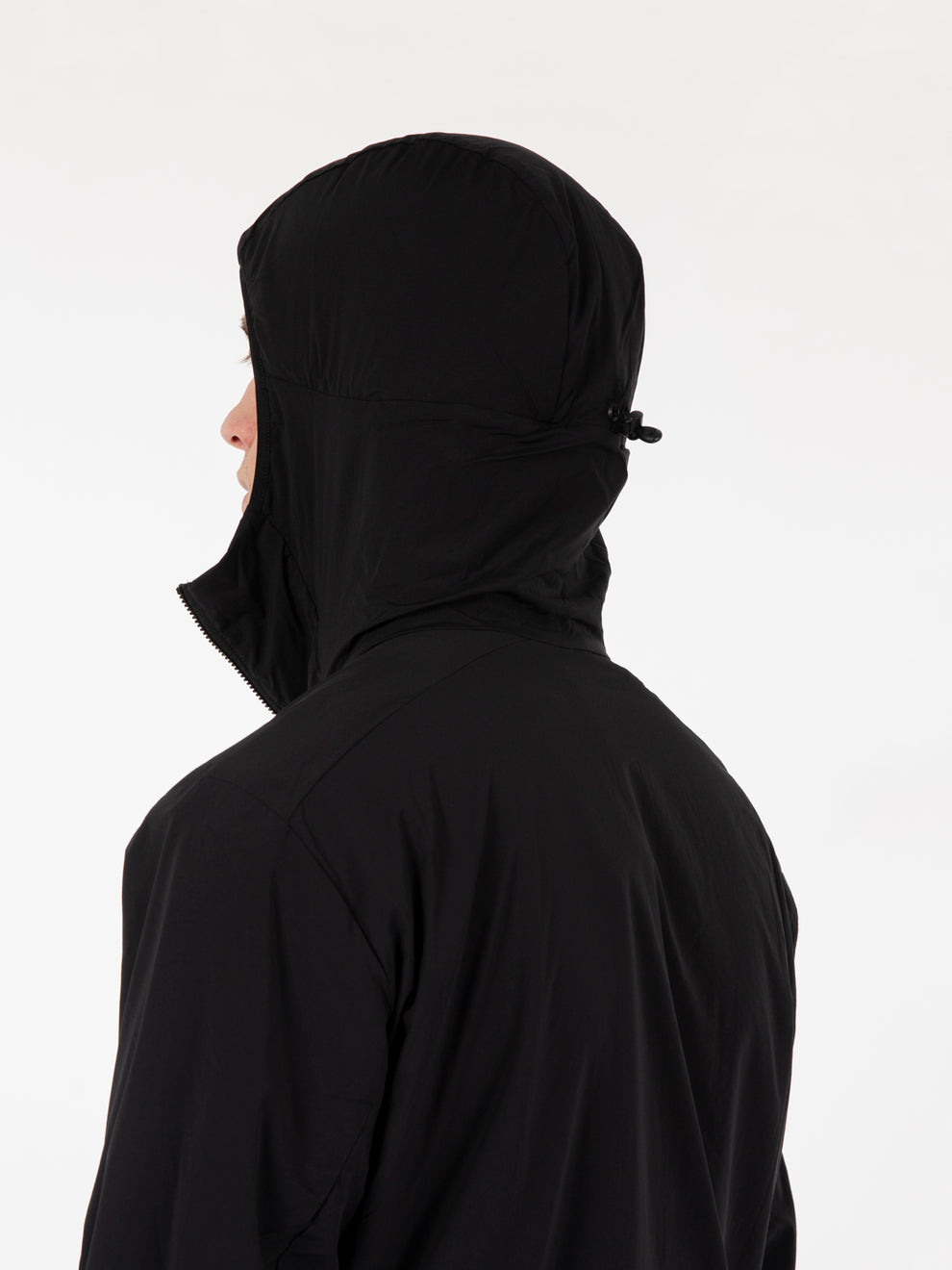 Proton lightweight M hoody jacket black