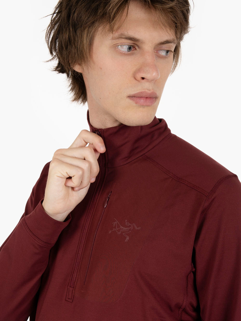Rho Lt zip Neck M mars