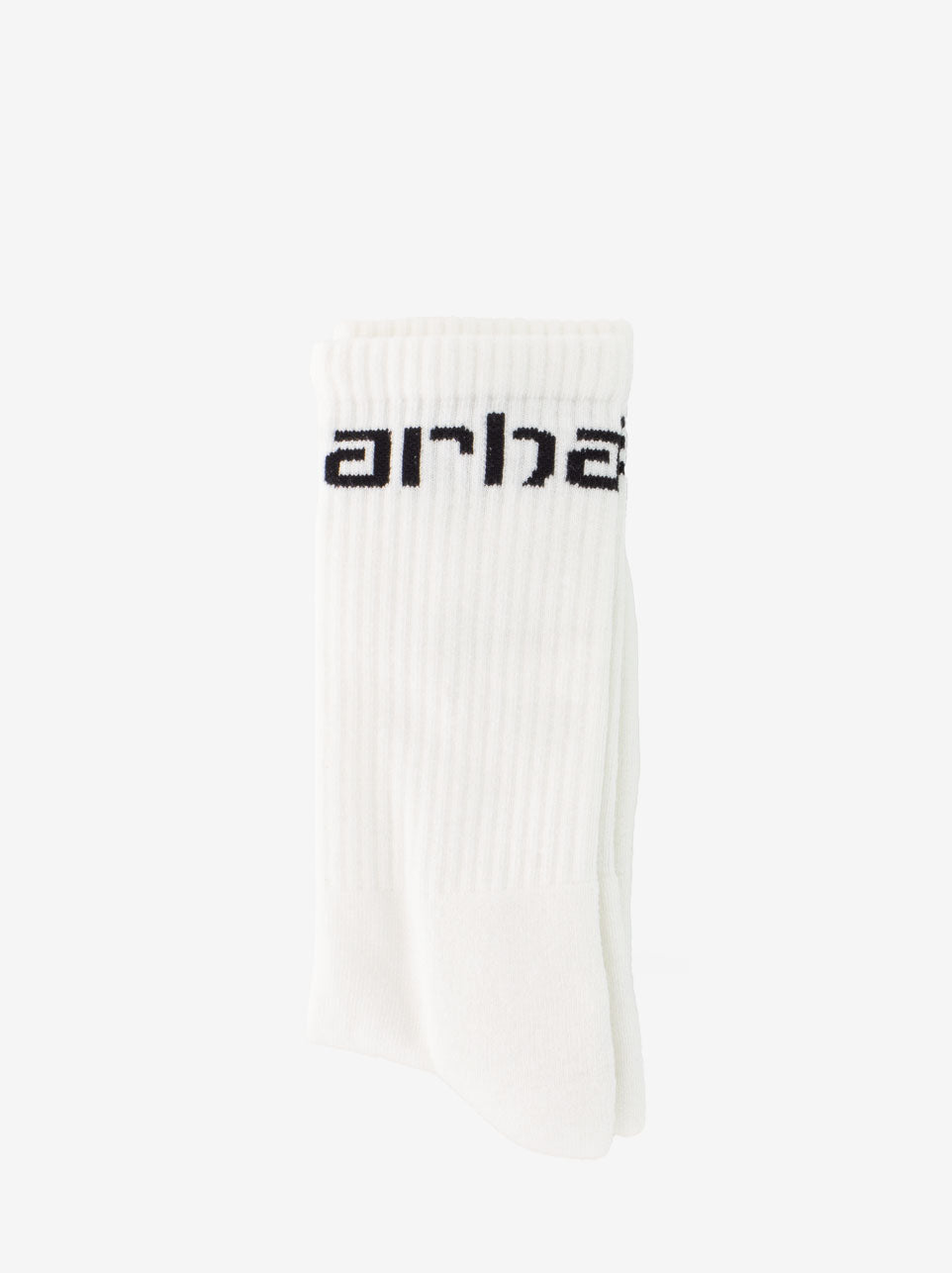Medium sock white / black