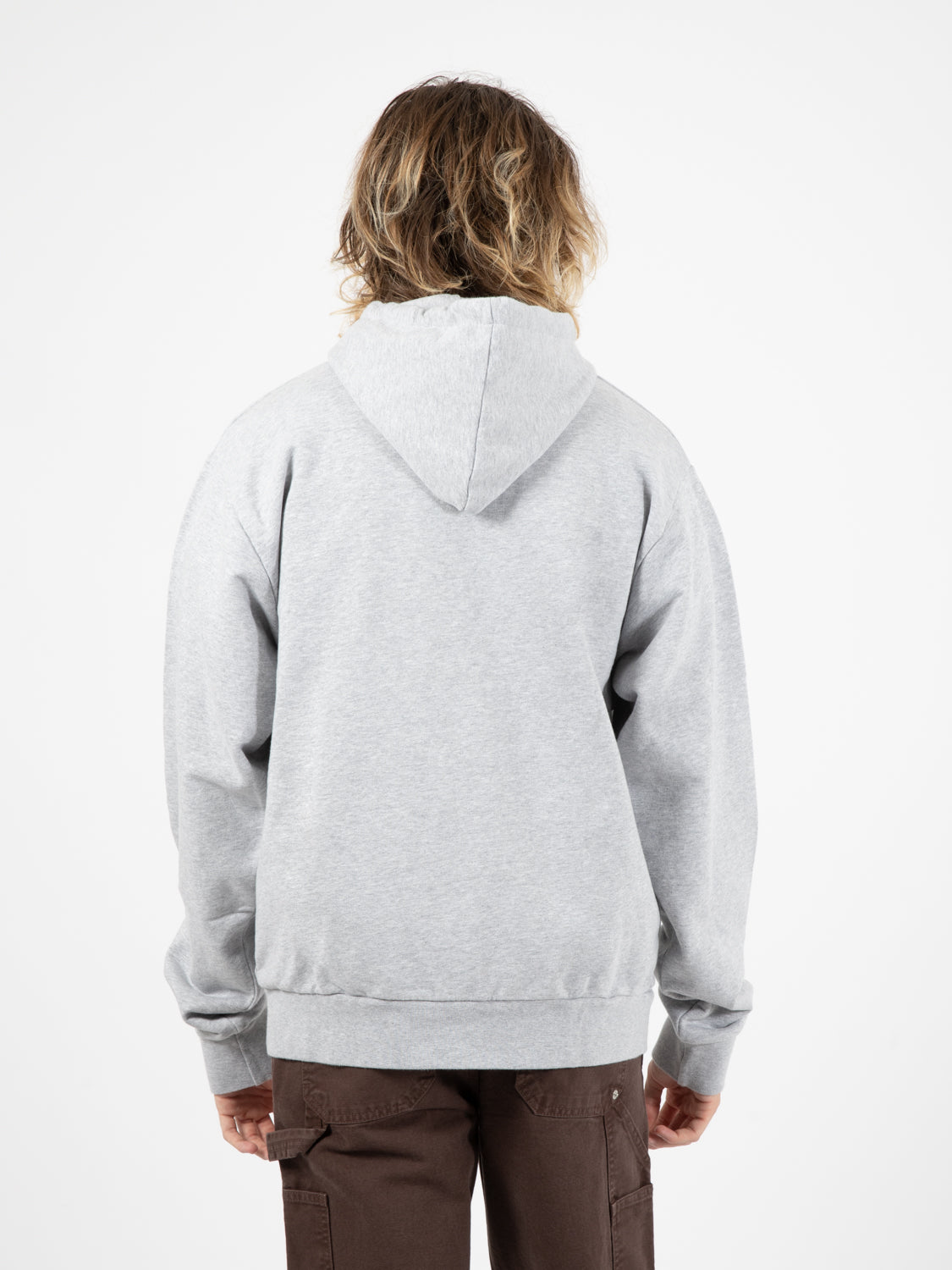 Felpa harmon heart logo Grey