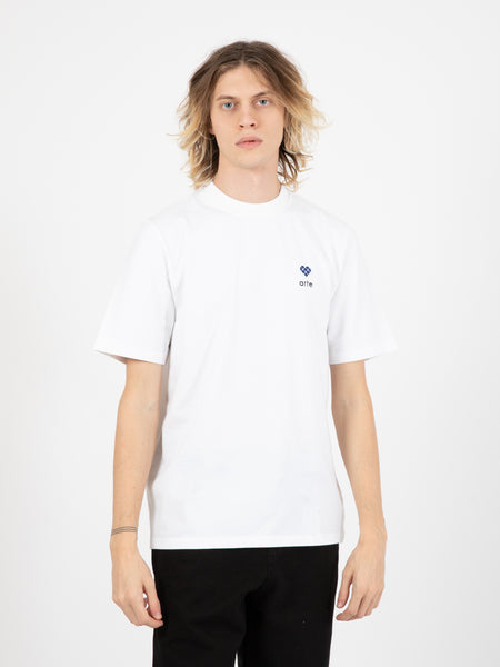 T-Shirt Tommy Heart Patch White