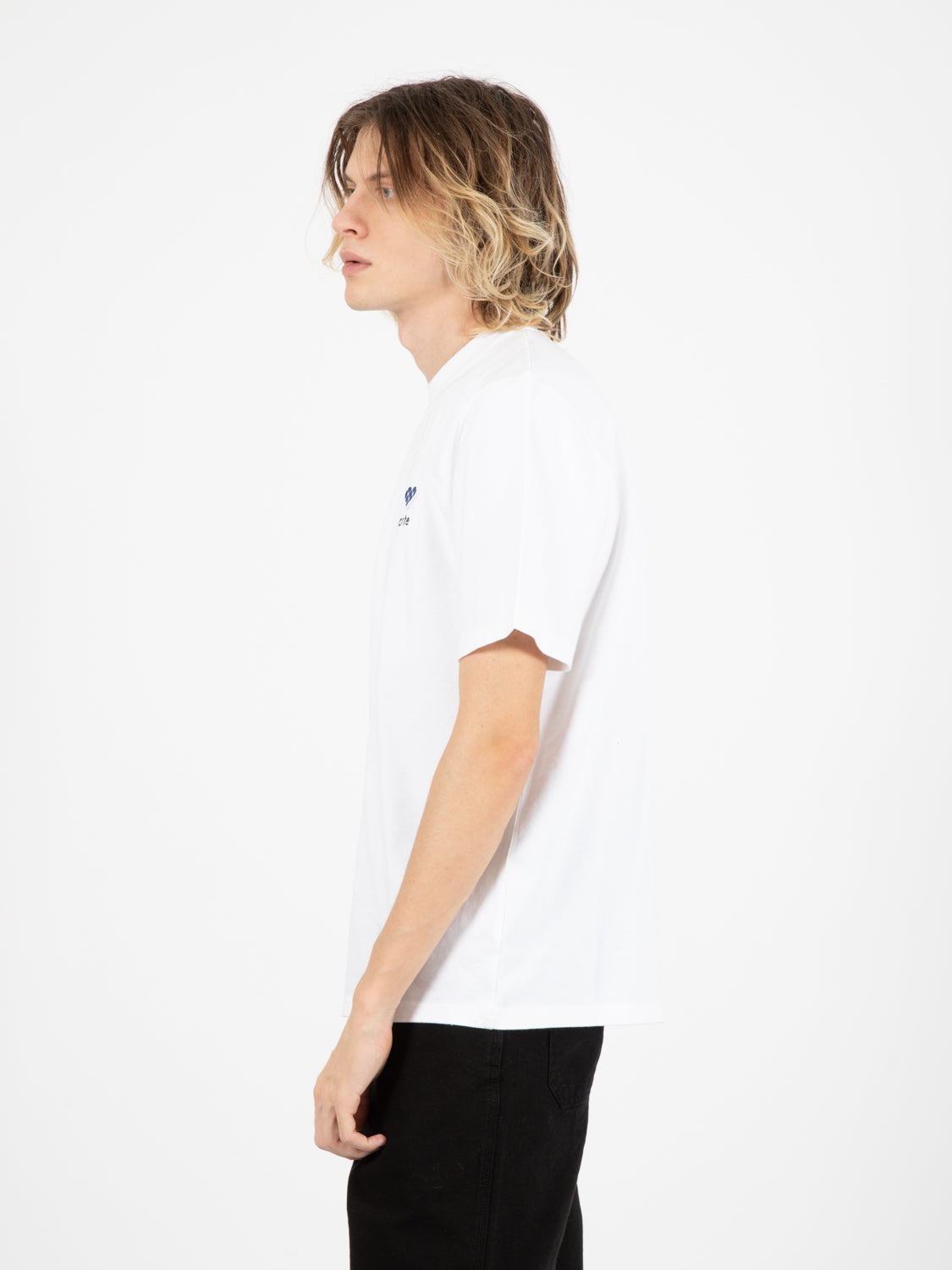 Tommy Heart Patch White T-Shirt