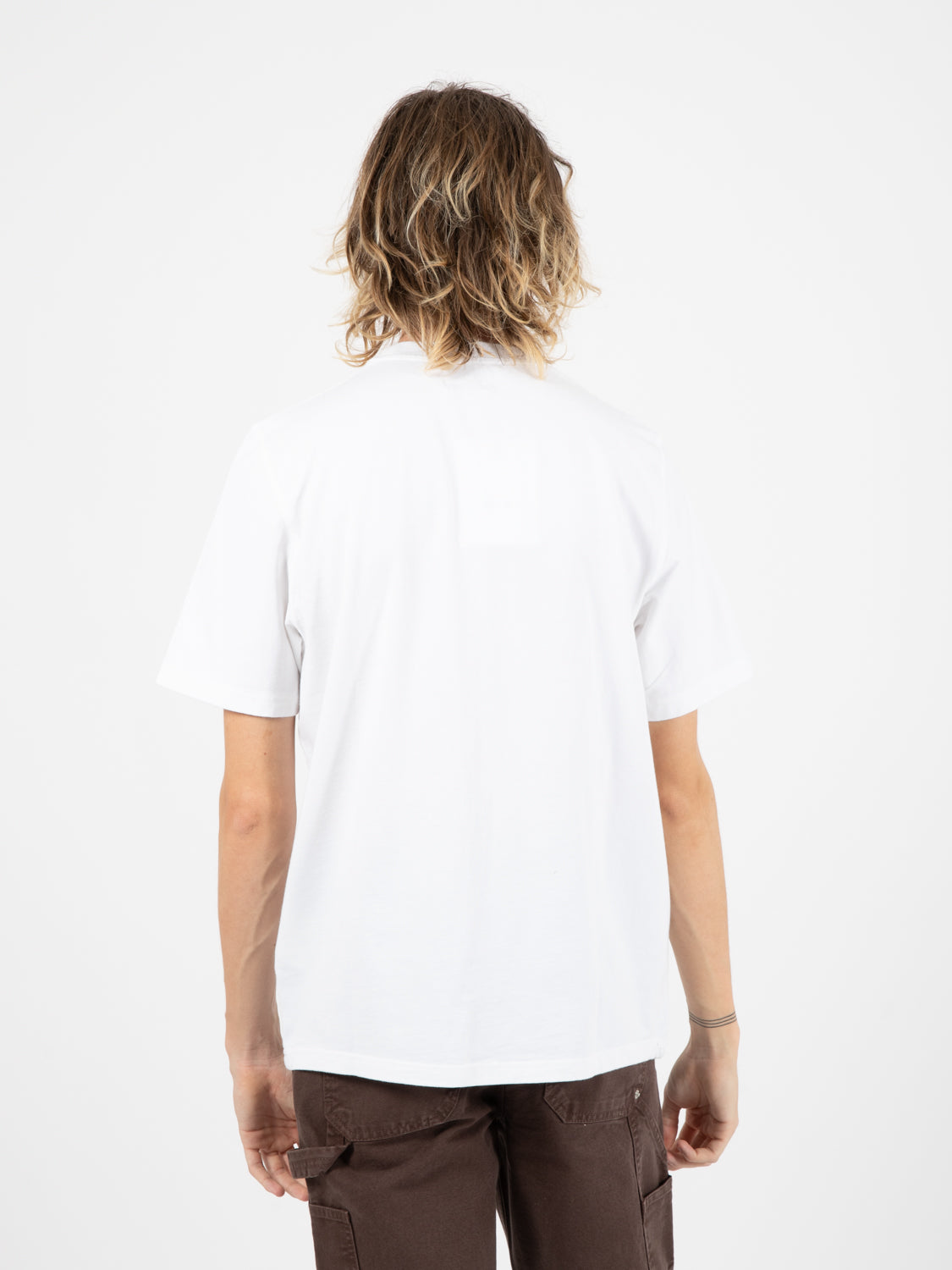 Tommy Pixel Logo White T-Shirt