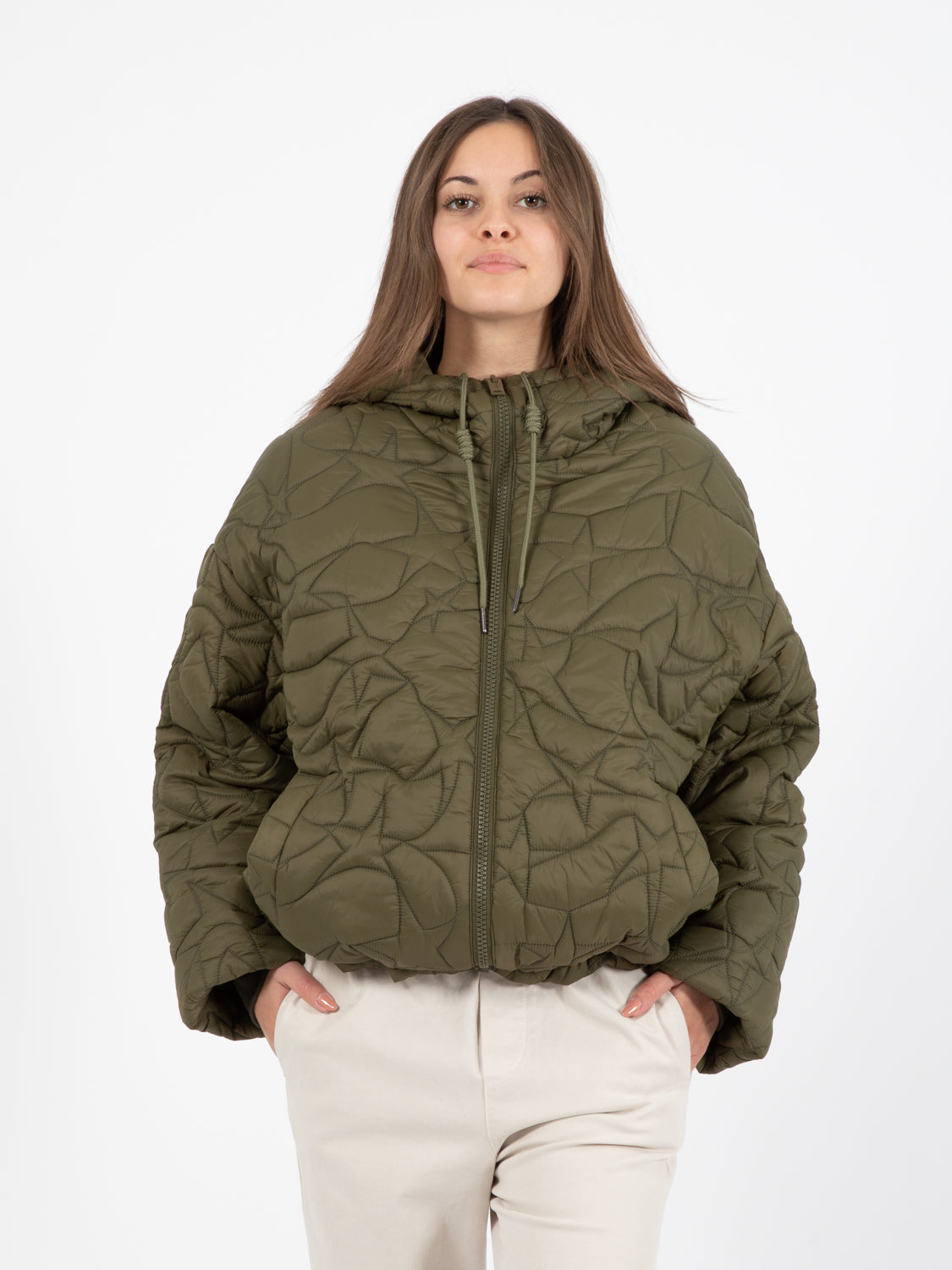 Bomber Ida Aviator verde