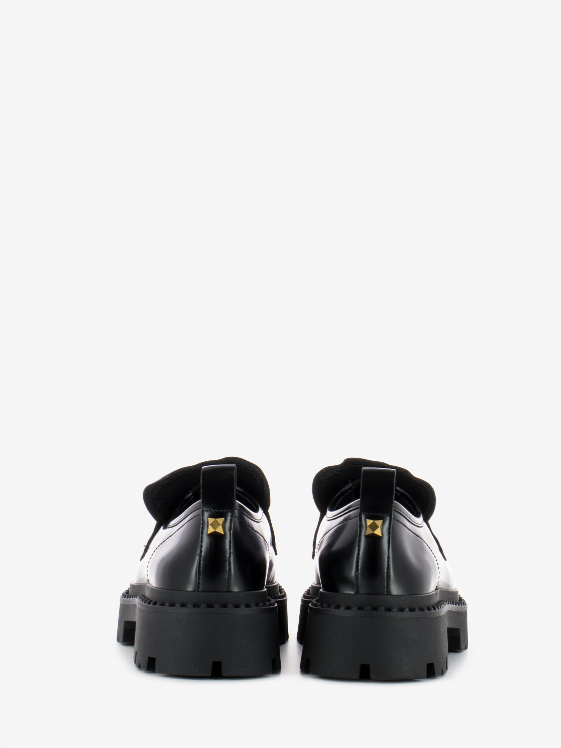 Mocassini Genial Stud polish calf black