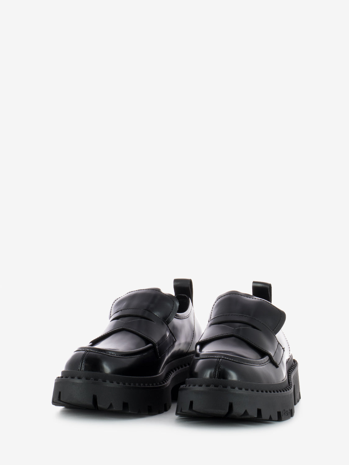 Mocassini Genial Stud polish calf black