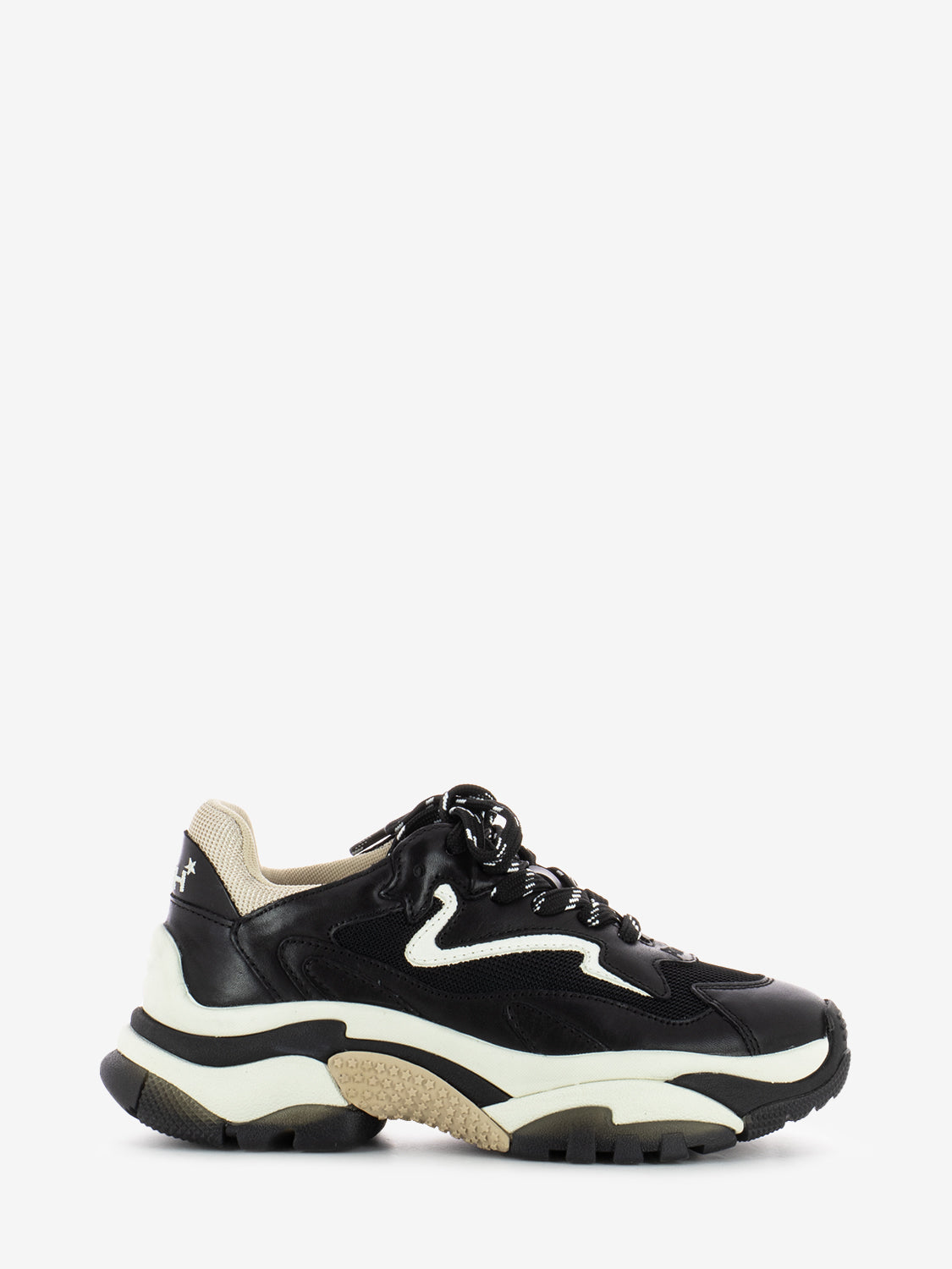 Sneakers Addict 02 in pelle nere