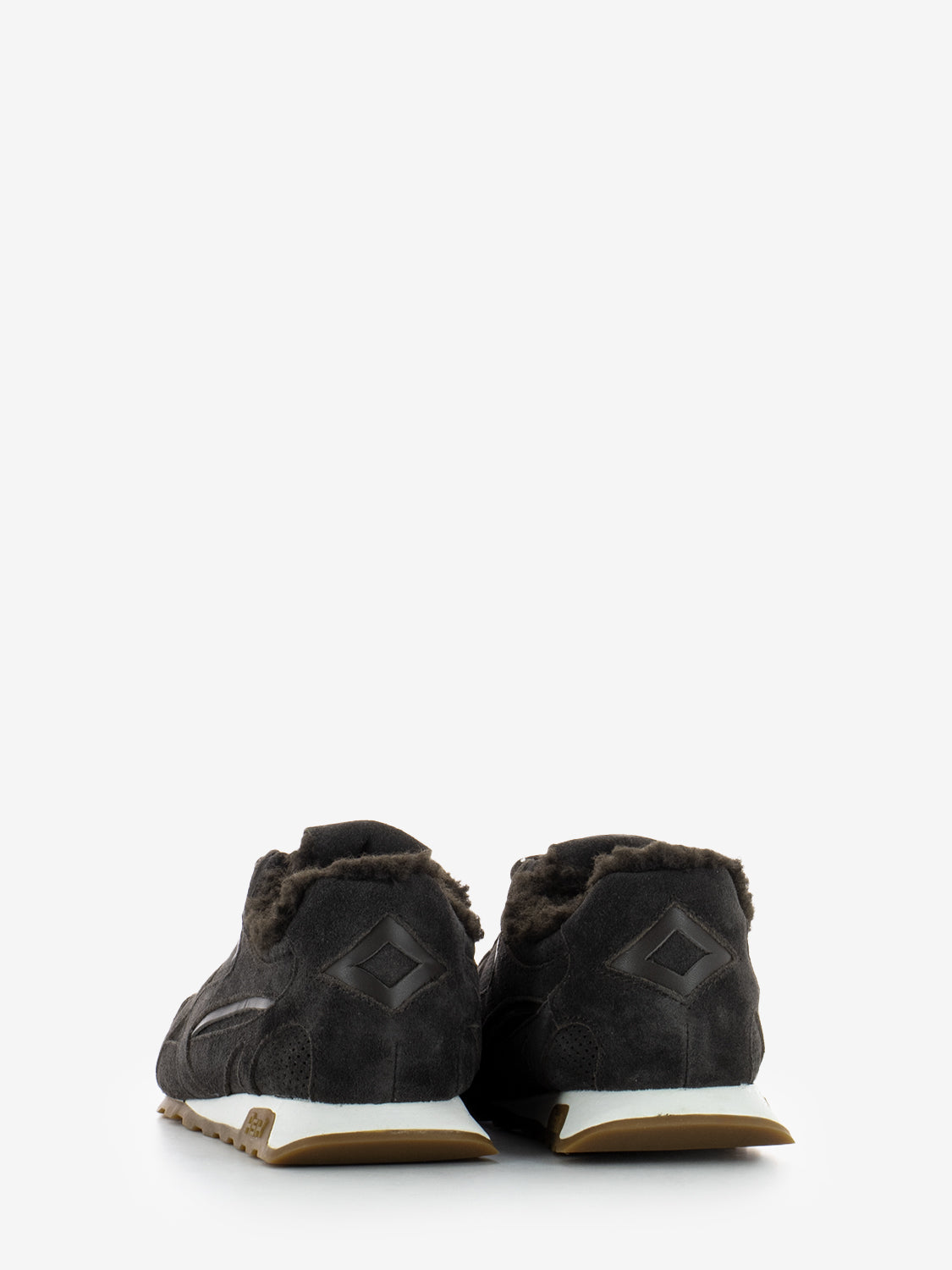 Sneakers calf suede brown
