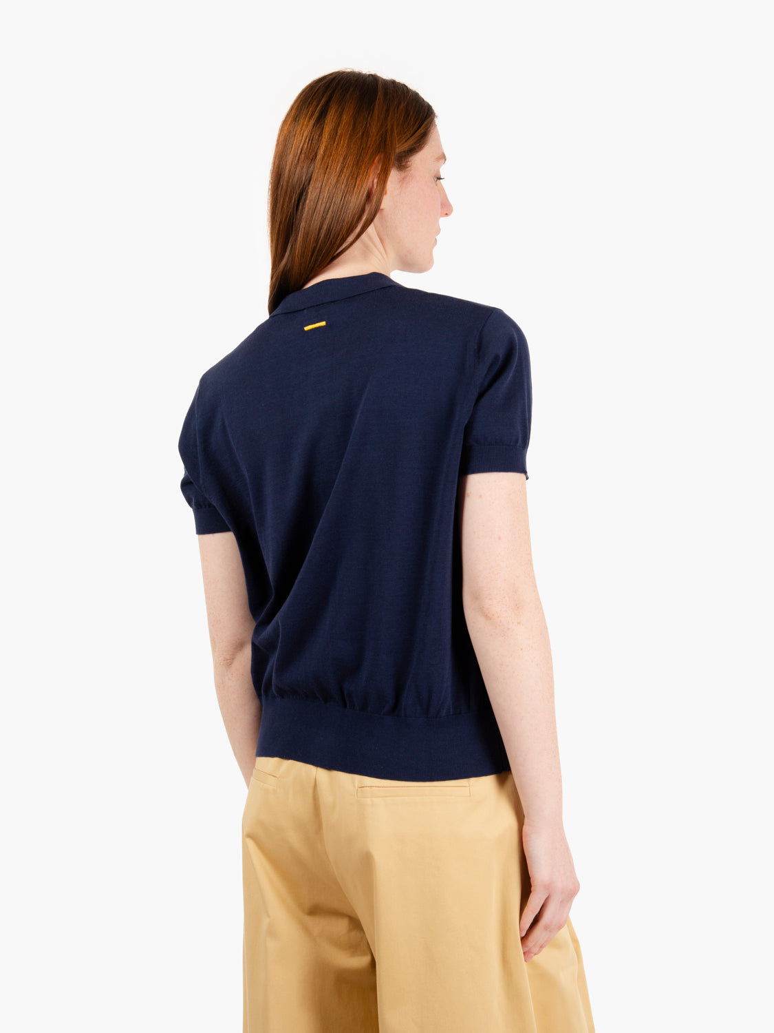 Cardigan in maglia navy