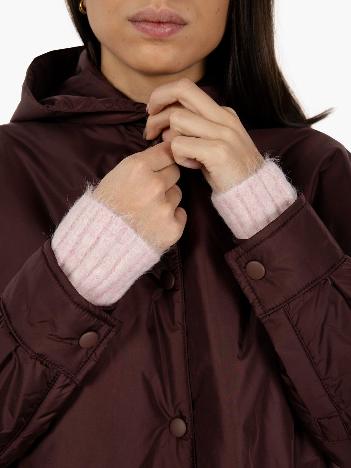 Beth burgundy jacket
