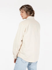 ASPESI - Giacca camicia in cotone ghiaccio