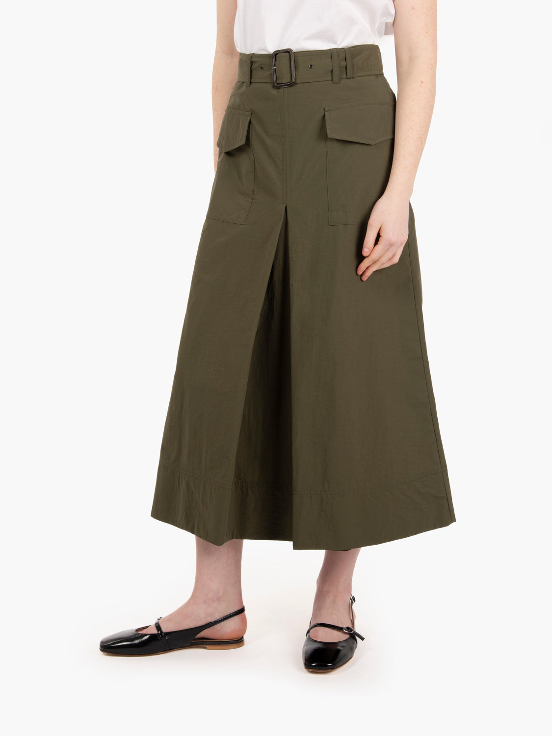 Gonna midi Meari militare