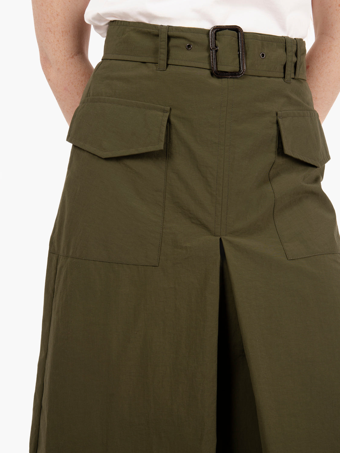 Gonna midi Meari militare