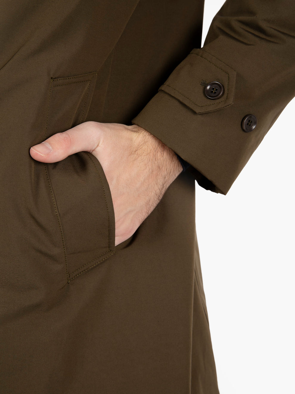 VODKA-LE MILITARY RAINCOAT I-3I41-7532_50237