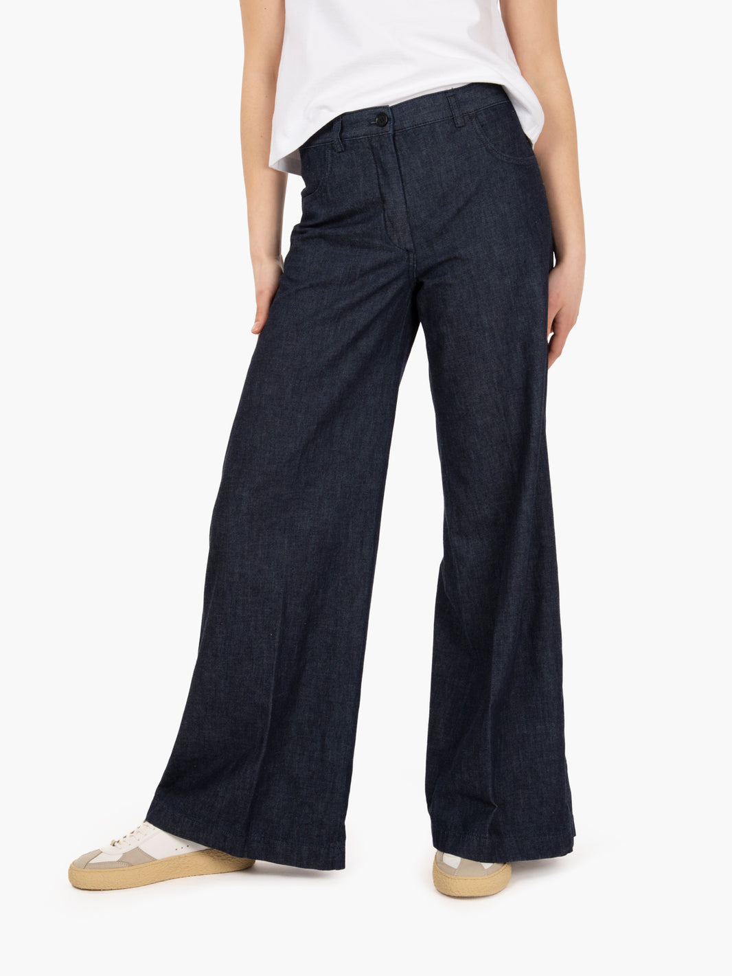 Pantaloni lunghi denim