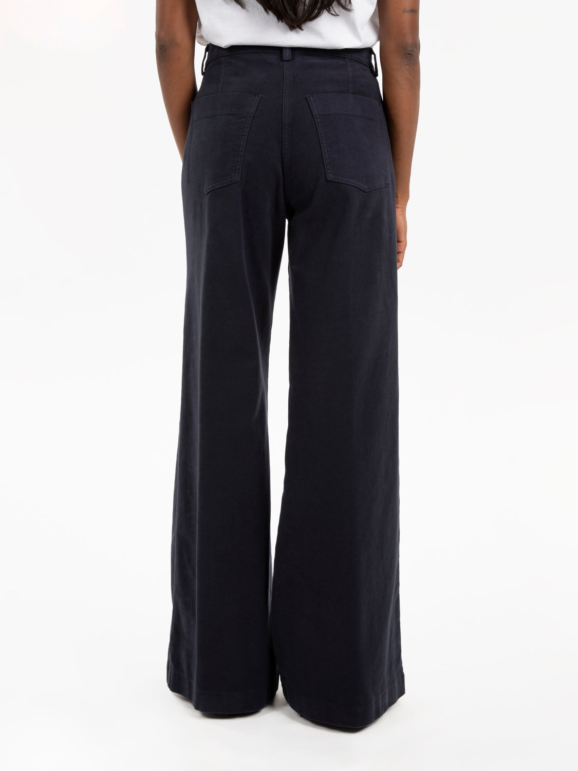 Pantaloni palazzo mod. 0156 blu