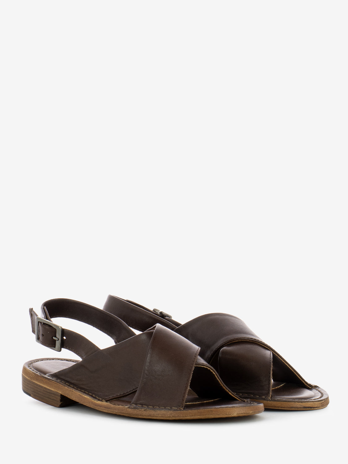 Crosflex sandals dark brown