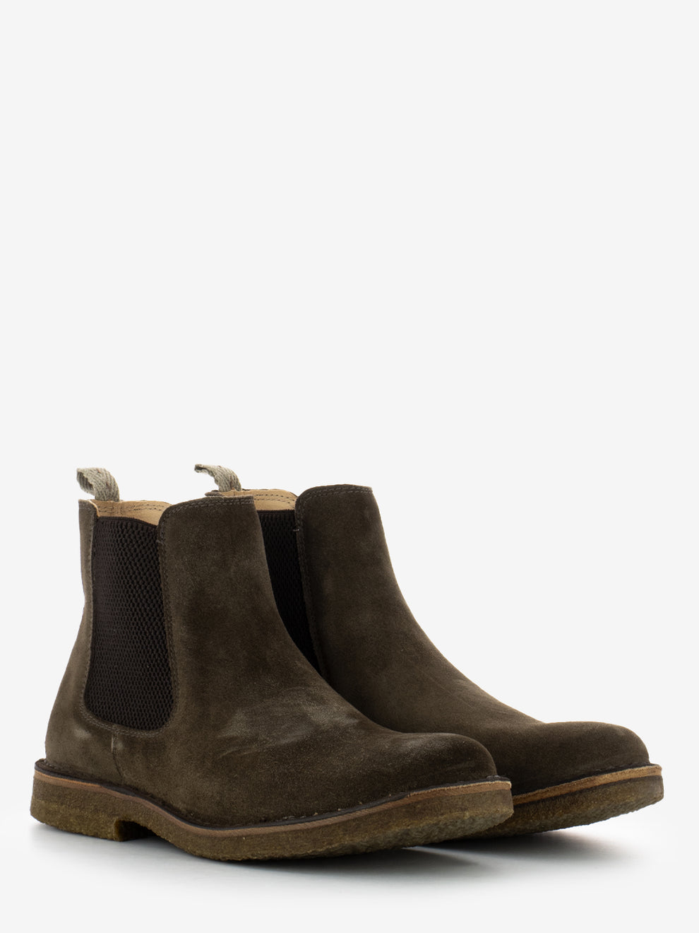 Bitflex dark chestnut ankle boots