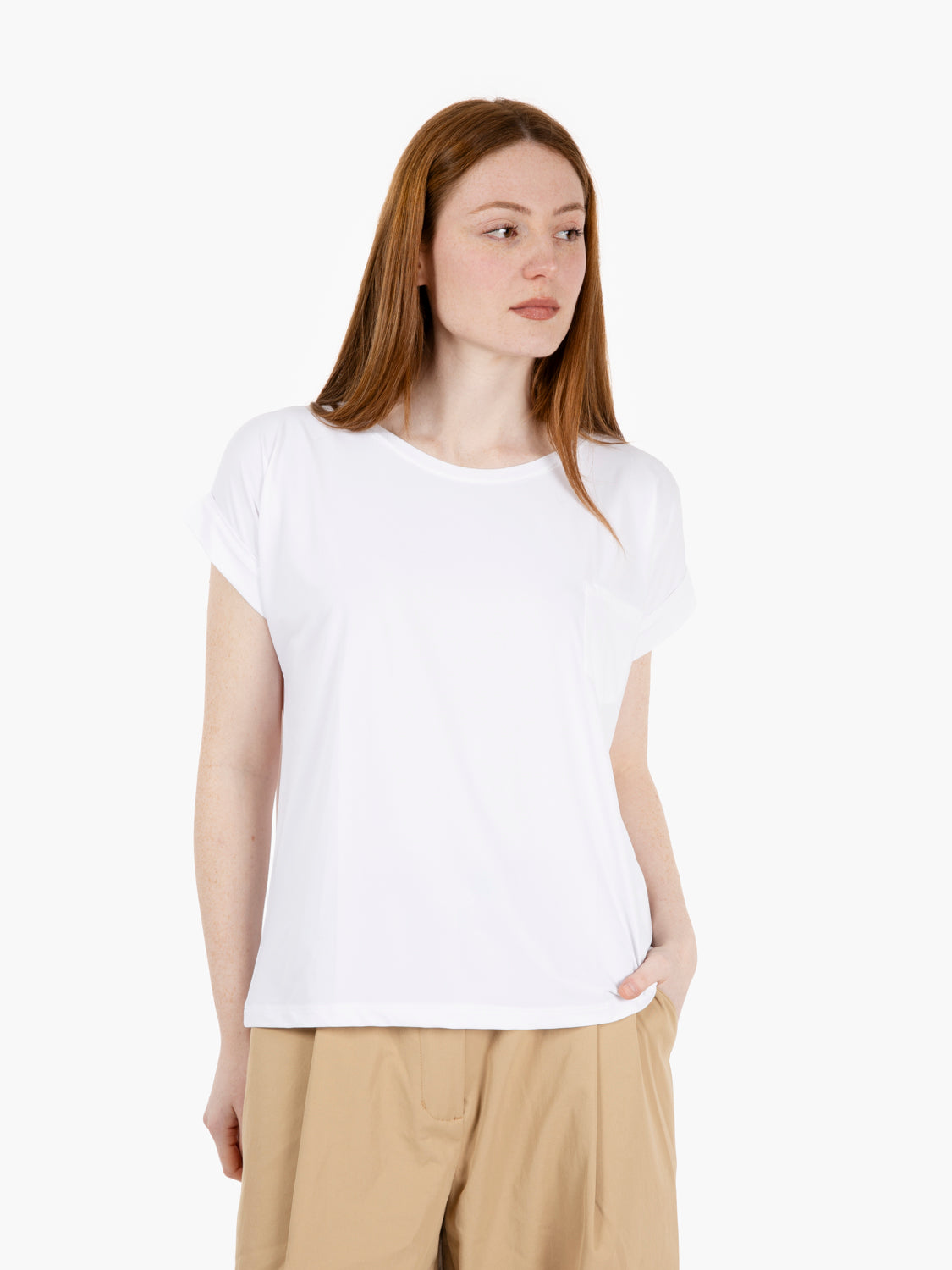 W Victoria lomellina white t-shirt