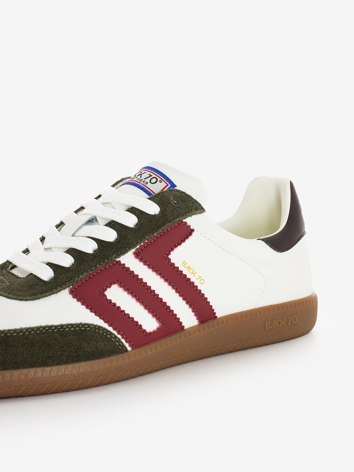 Sneakers Cloud white / olive / red