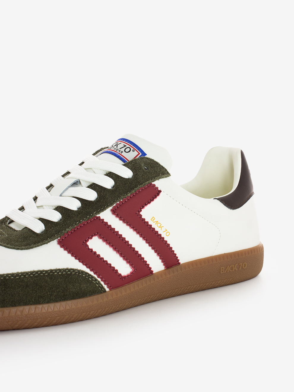 Sneakers Cloud white / olive / red